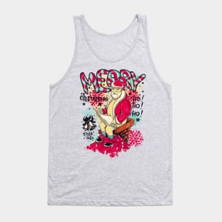 Naughty Santa Tank Top